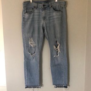 Pair of Distressed Rag & Bone Jeans